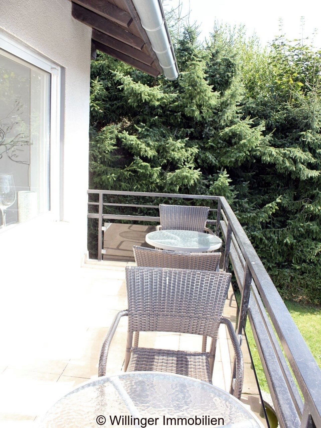 . Balkon Erdgeschoss