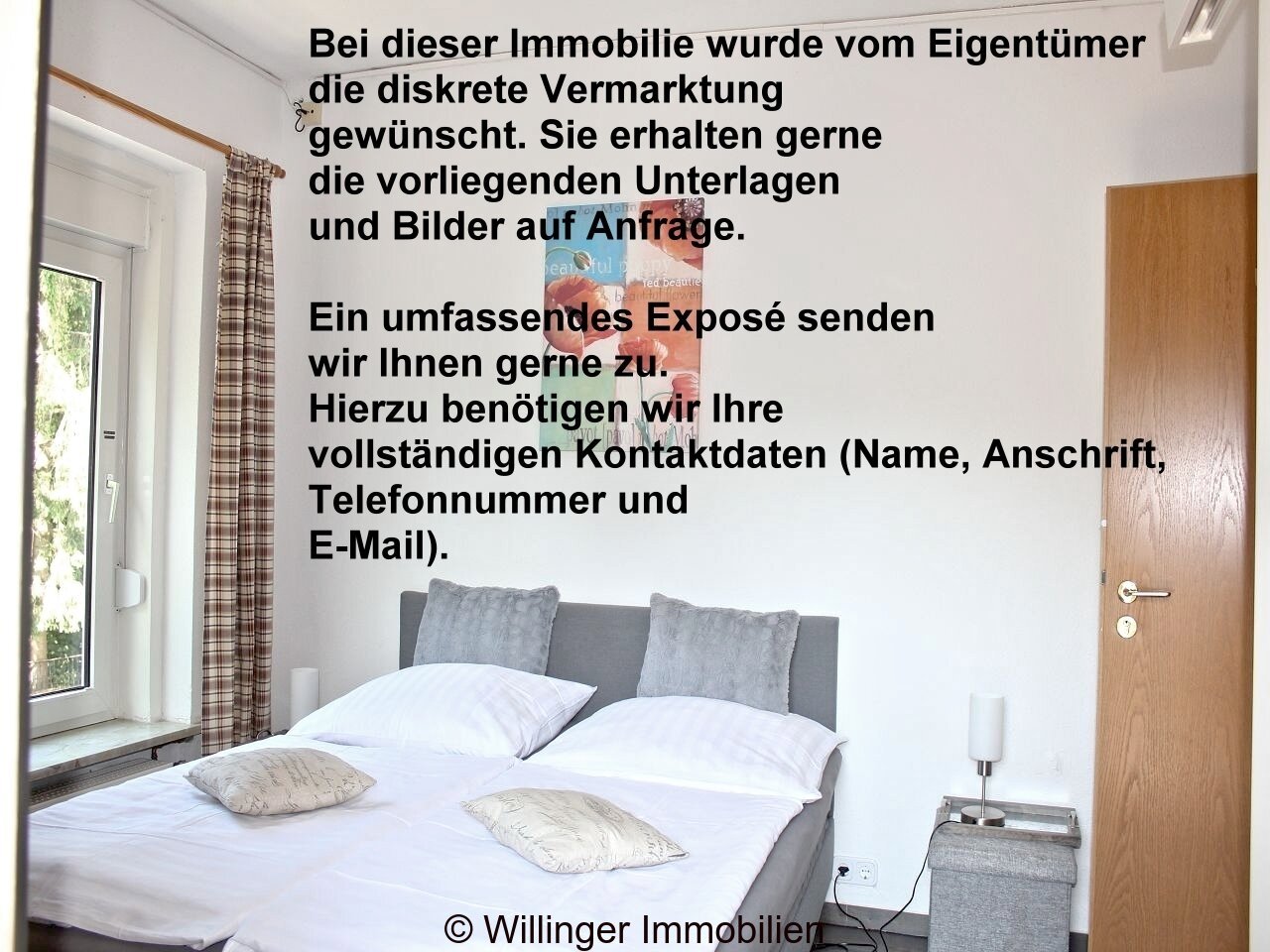. Schlafzimmer und Schreiben