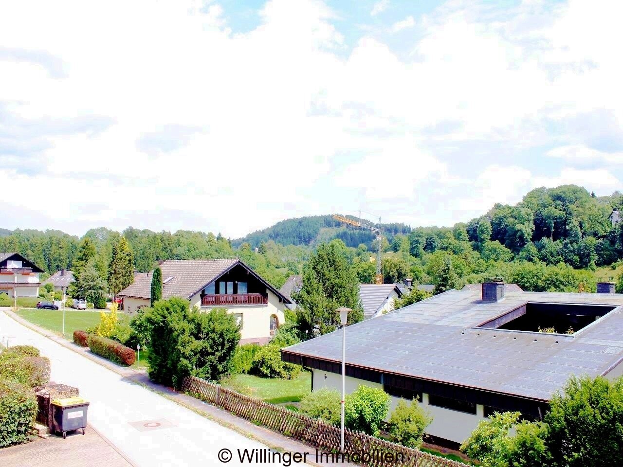 . Aussicht vom Balkon . Aussicht vom Balkon