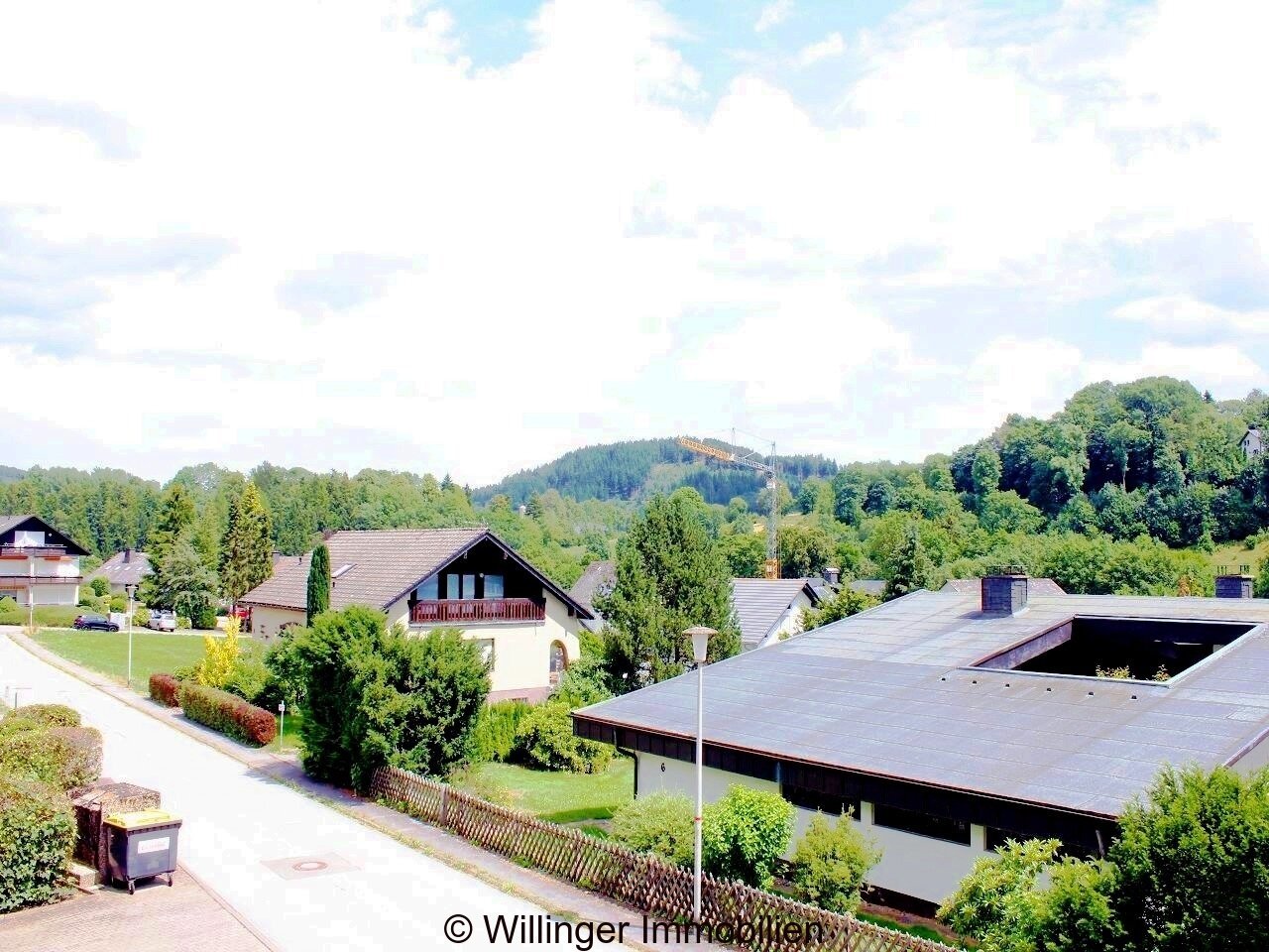 . Aussicht vom Balkon . Aussicht vom Balkon