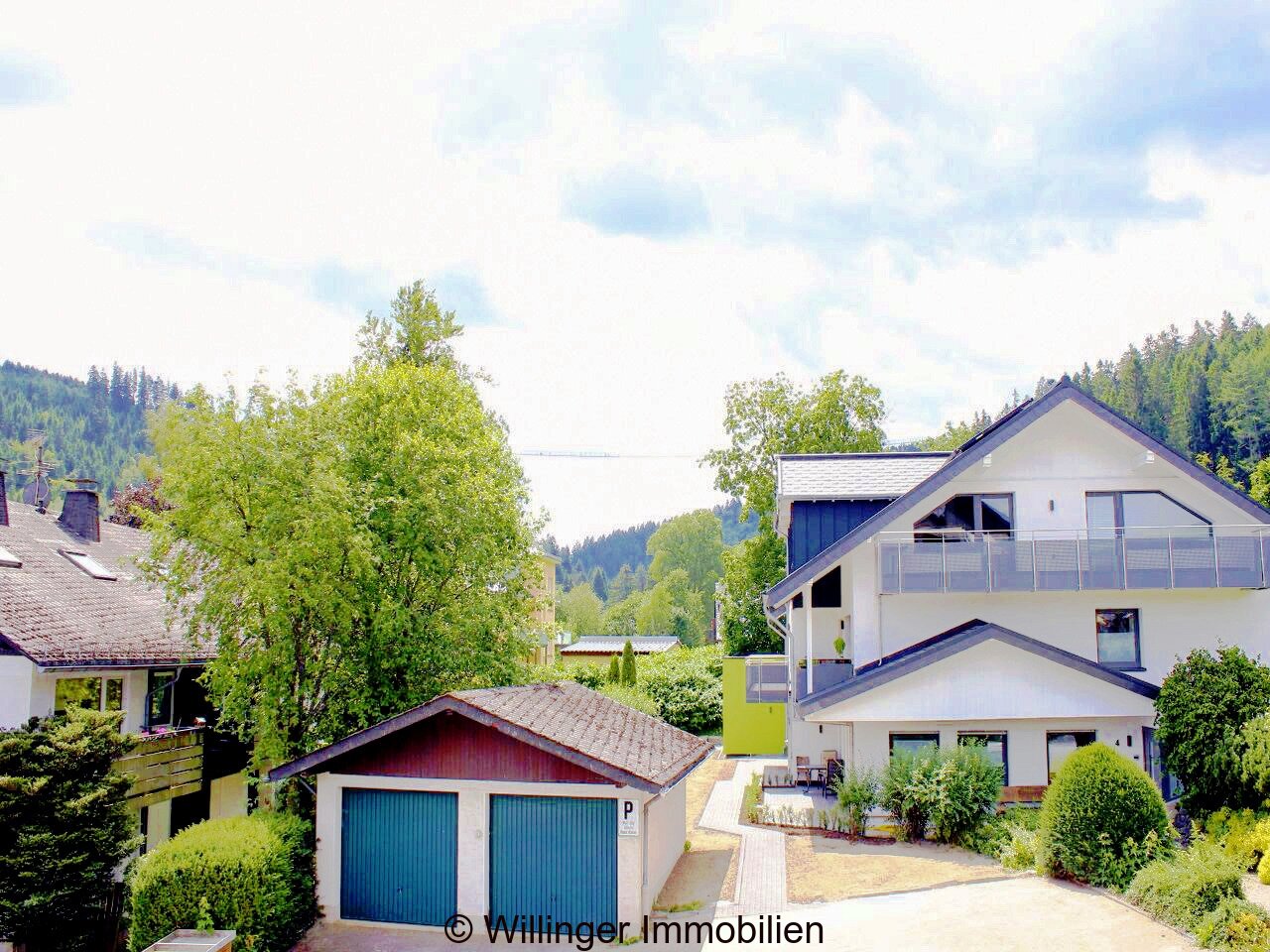. Aussicht vom Balkon . Aussicht vom Balkon